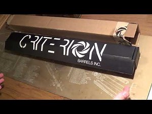 Unboxing a Criterion M118LR .308 Chrome Lined 18in Barrel with Headspaced JP High Pressure Bolt