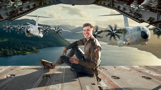 The Most Insane Flight With The Royal Air Force | A400M Atlas | Charles Jones