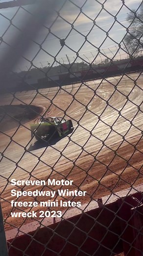 1.4K views · 20 reactions | Mini late Model trouble in turn 3 At Screven ❄️ Winter freeze 2023 #dirttrackracing #screvencounty #racing #fypfacebook | Dirt N' Speed Media | Facebook