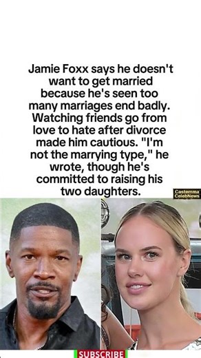 Jamie Foxx on Skipping Marriage #Shorts #JamieFoxx #relationship #marriage #dating #couple
