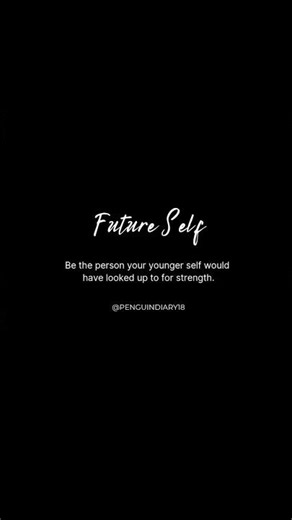 Future Self 🔥| Become Who You Once Needed | Penguin Diary 🐧 #successmindset #motivation #nevergiveup