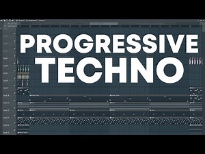 How To Make PROGRESSIVE TECHNO!! - FL Studio Tutorial (+FREE FLP)