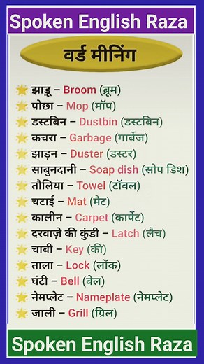 Word Meaning Hindi | English To Hindi translate | Daily Use Words | English Speaking #spokenenglish