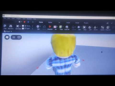 Roblox studio but you can control yourself in play/test mode