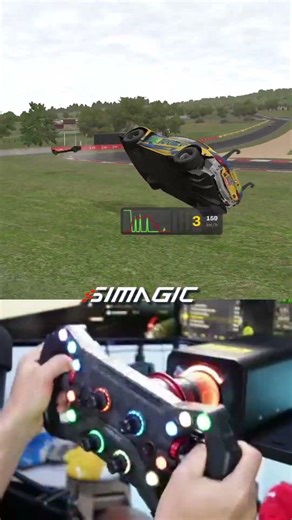 A 1 Rival se le ESTROPEARON los FRENOS en iRacing