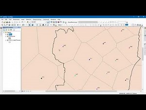 Thiessen Polygon in ArcGIS