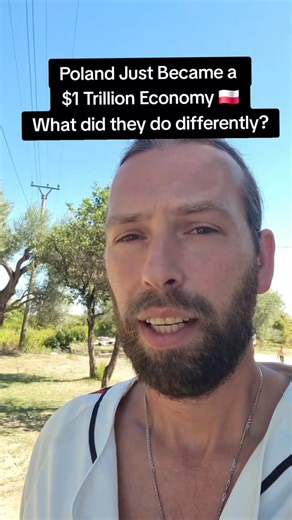 Alejandro on Instagram: "Poland just hit a $1 trillion economy milestone—but it didn’t follow the “rules” the West keeps pushing. It preserved its history, doubled down on manufacturing, kept its currency, and leaned into its traditions. Crime is low, wages are up, and tourism is thriving. Whether you see it as a model or a warning, Poland’s story is one the world should pay attention to. I Post daily from the road, follow for more. #fyp #Poland #polandphotos #polandisbeautiful #polandsights #po