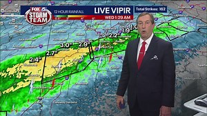 FOX 5 Storm Team update 1:30 a.m. Wednesday