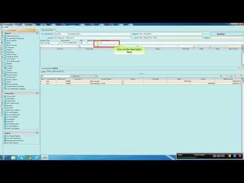 How to Create Simple Journal Entry