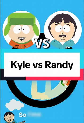 Kyle Broflovski Vs Randy #songcover #aicovers #jammable #marblerace #marblerun