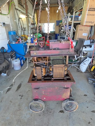 Scrapping a Large Welder for Copper & Brass