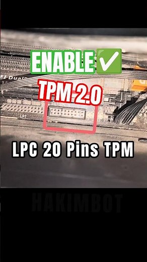Fix TPM 2.0 Not Enabled Error (For both Old & New PC Laptops)