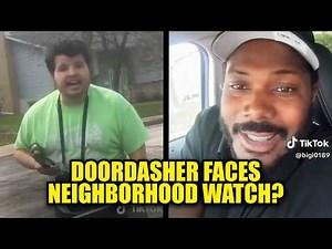 WATCH: Neighborhood Watch Goes Full Karen on Black DoorDasher, Threatens to Call Mom