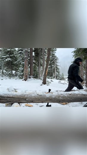 Days Hot Tent Camping in Snow ｜Catch and Cook Fre | Campingskills7