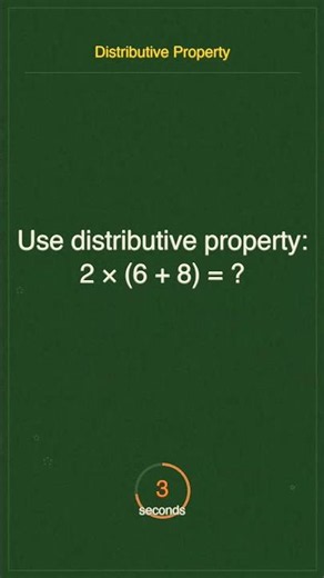 Homeschool brain check: Distributive Property — got it? ✅