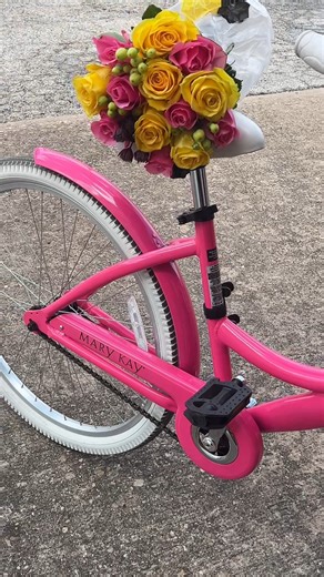 When the founder of Chalk Ink Danielle takes a joyride… she does it in Mary Kay pink. 💅 Because when you build a brand on creativity, every detail deserves color. From markers to moments — we make life a little brighter. #ChalkInk #WomenOwned #OriginalLiquidChalk #BoldByDesign | Chalk Ink Markers