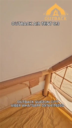 ✅OUTBACK AIR TENT 6.3 ✅💯 PERCENT WATERPROOF 👉FREE OUTBACK CANOPY. 📍𝐕𝐈𝐒𝐈𝐓 𝐎𝐔𝐑 𝐒𝐓𝐎𝐑𝐄: 𝐎𝐮𝐭𝐛𝐚𝐜𝐤 𝐁𝐚𝐭𝐚𝐬𝐚𝐧 𝐐𝐮𝐞𝐳𝐨𝐧 𝐜𝐢𝐭𝐲 Waze : Outback Batasan 𝐕𝐈𝐁𝐄𝐑/WhatsApp 𝟎𝟗𝟕𝟔𝟒𝟏𝟕𝟗𝟑𝟓𝟑 𝐂𝐀𝐋𝐋/𝐓𝐄𝐗𝐓 𝟎𝟗𝟕𝟔𝟒𝟏𝟕𝟗𝟑𝟓𝟑 ✅ Brand new and ready adventure! We accept COD (additional) Gcash Lalamove, BDO online, Pickup store, Shopee (if credit card and provincial delivery) | Outback Philippines