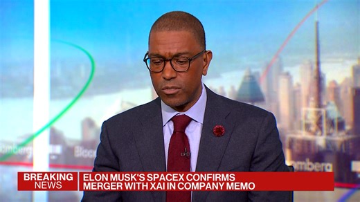 Elon Musk Said to Be Merging SpaceX and xAI Ahead of Mega IPO