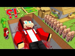 Who Buried TURTLE MIKEY ALIVE JJ and Mikey in Minecraft Maizen animation