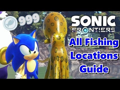 Fishing Is OVERPOWERED in Sonic Frontiers! How to Get 999 Tokens Easily + All Fishing Locations!