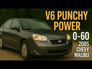 2005 Chevy Malibu V6 – Secret Sleeper? 0-60 Test