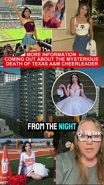 MORE INFORMATION COMING OUT ABOUT THE MYSTERIOUS DEATH OF TEXAS A&M CHEERLEADER#texasam #tailgate #briannaaguilar #briannaaquilera #cheerleader