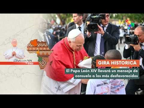 Arrival of Pope Leo XIV in Equatorial Guinea