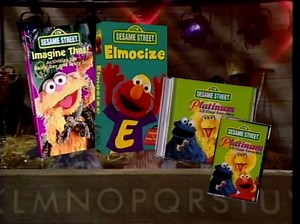 Sesame Street Video, Audio, Book and Tape (1997) Promo Trailer (HD DVD Rip)