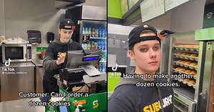 Subway Worker Prompts Debate After Complaining About Having To Bake Cookies