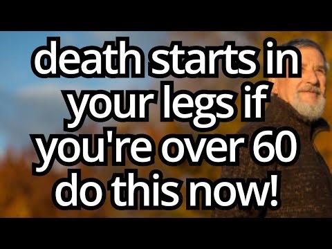Death Starts in the LEGS! Everyone OVER 60 Needs to SEE THIS!