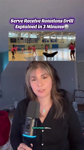 Perfect Serve Receive Rotation Drill for Volleyball Teams