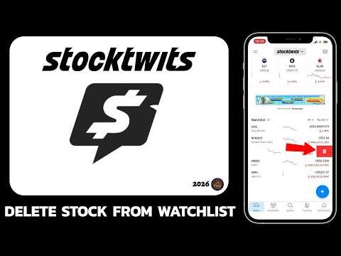 How to Remove a Stock from Stocktwits Watchlist (Easy Guide)?