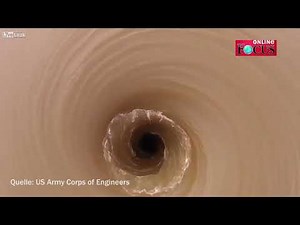 Stärkster Wasserstrudel der Welt