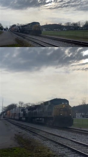 CSX 42 (Now CSX 7102) with a great sounding horn! March 26th, 2024