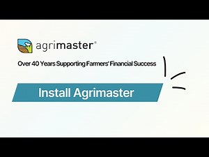 Install Agrimaster | Agrimaster Tutorials