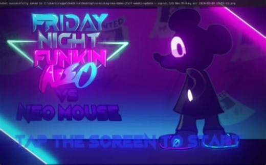 又来一个炫酷特效！！！FNF NEO VS NEO MOUSE (MOD/HARD)