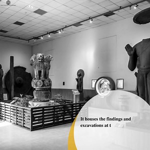 #Sarnath Museum near #Varanasi in #UttarPradesh. is the oldest site #museum of the Archaeological Survey of India. It houses the findings and excavations at the #archaeological site of Sarnath, by the Archaeological Survey of India #museumsofindia | Indian Council For Cultural Relations