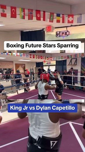 Boxing Future Stars Sparring: King Jr vs Dylan Capetillo