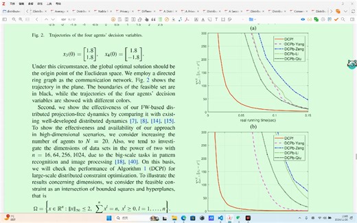 TCyb：基于无投影动力学的分布式优化：基于Frank-Wolfe视角/Python科学计算