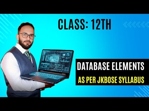 Elements of Database | Class 12 Computer Science JKBOSE/NCERT
