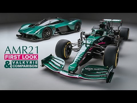 Aston Martin Valkyrie and 2021 F1 car comparison +NOISE | Carfection 4K