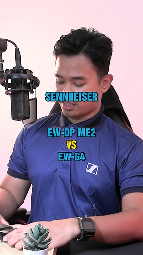 Difference between Sennheiser EW-DP ME2 and WE-G4! Interested? DM Us now #Review #Sennheiser #TEGASBROADCAST #wireless | Tegas Broadcast & Multimedia | Facebook