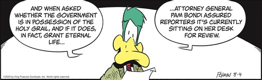 Mallard Fillmore Comic Strip 2025-08-04 | Comics Kingdom