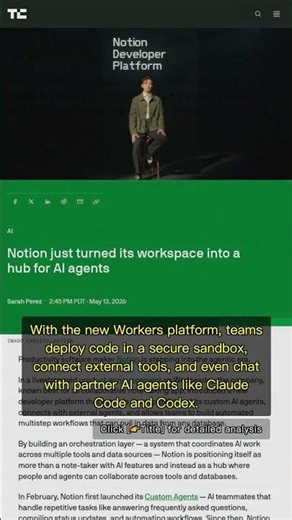 🧐👉 Notion Launches Workers: AI Agents Now Automate Workflows Across All Your Data #QixNewsAI