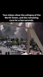 138K views · 3K reactions | Two videos show the collapse of the North Tower, and the remaining core for a few seconds. #neverforget #twintowers | RK Entertainment | Facebook