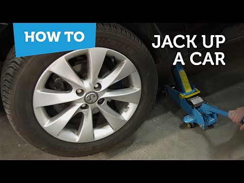 How to jack up a car