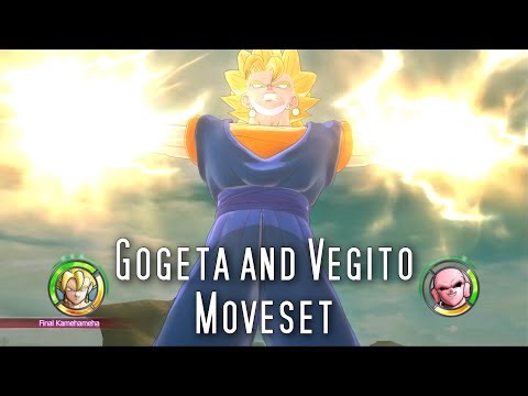 Raging Blast 2 Gogeta and Vegito Moveset