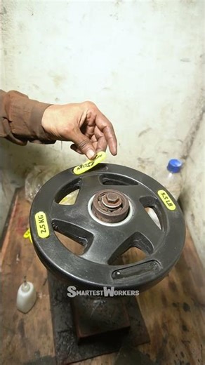 DIY Gym Equipment || Making Gym Weight Plates