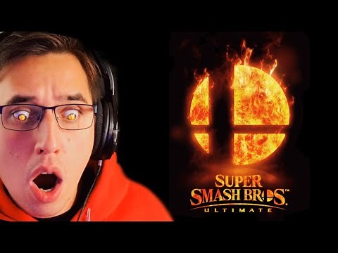 PlayStation/Xbox Guy REACTS to EVERYTHING Super SMASH Bros ULTIMATE!
