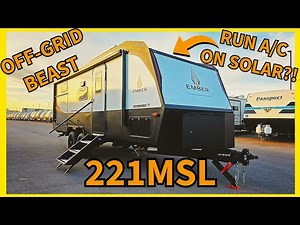 2026 Ember Overland 221MSL – The ULTIMATE Off-Grid Travel Trailer for the FAMILY! Full Tour & Review